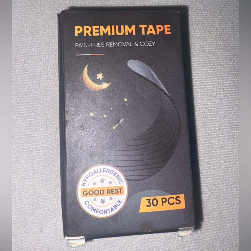 Premium Sleep Tape Hypoallergenic Pain-Free Removal 30 Count (NEW) - Picture 3 of 4